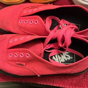 Hot pink vans